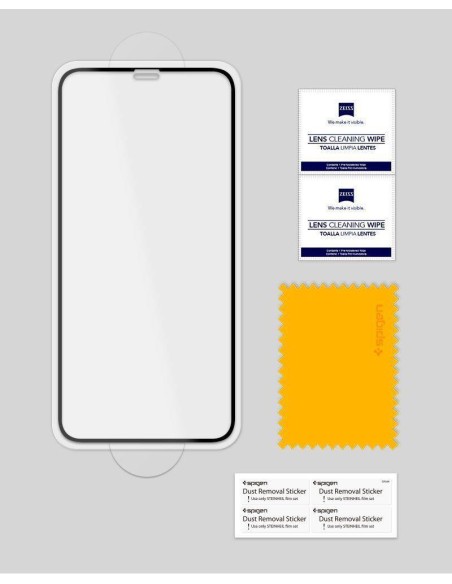 Spigen Glass FC grūdintas stiklas su juodu rėmeliu, skirtas iPhone X/ XS/ 11 Pro Spigen Glass FC grūdintas stiklas su juodu rėmeliu, skirtas iPhone X/ XS/ 11 Pro