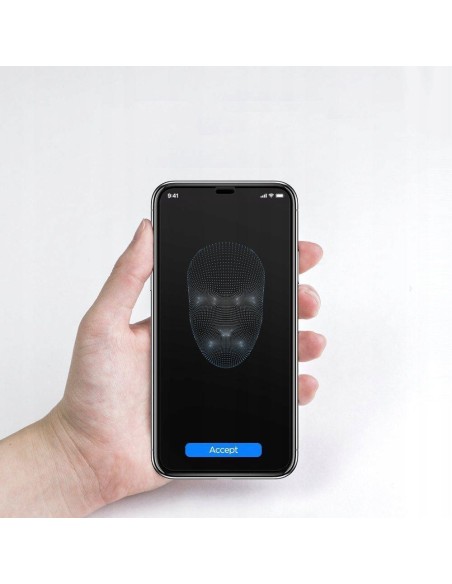 Spigen Glass FC grūdintas stiklas skirtas iPhone 11 / XR - juodas Spigen Glass FC grūdintas stiklas skirtas iPhone 11 / XR - juodas