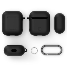 Spigen dėklas, skirtas AirPods 1/ 2 - juodas
