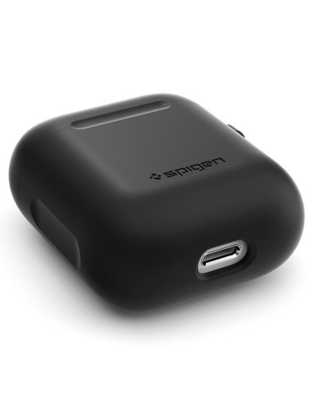 Spigen dėklas, skirtas AirPods 1/ 2 - juodas Spigen dėklas, skirtas AirPods 1/ 2 - juodas