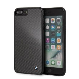 BMW BMHCI8LMBC iPhone 7/ 8 Plus kieto dėklo dėklas juodas/ juodas