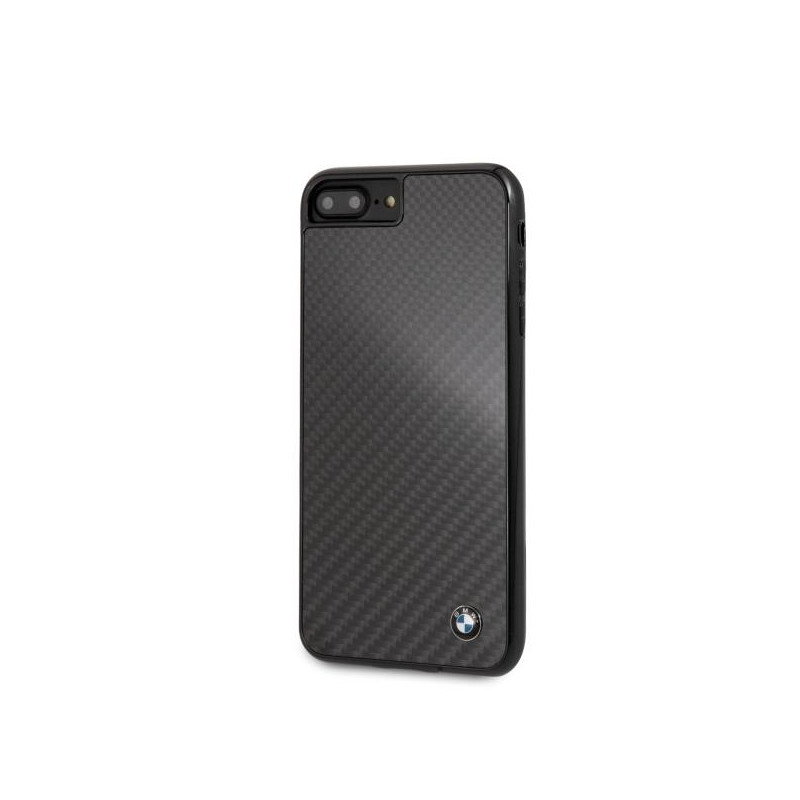 BMW BMHCI8LMBC iPhone 7/ 8 Plus kieto dėklo dėklas juodas/ juodas