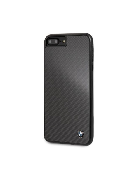 BMW BMHCI8LMBC iPhone 7/ 8 Plus kieto dėklo dėklas juodas/ juodas BMW BMHCI8LMBC iPhone 7/ 8 Plus kieto dėklo dėklas juodas/ juodas