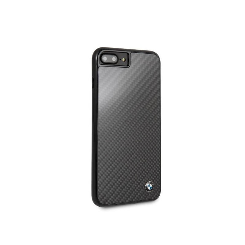BMW BMHCI8LMBC iPhone 7/ 8 Plus kieto dėklo dėklas juodas/ juodas