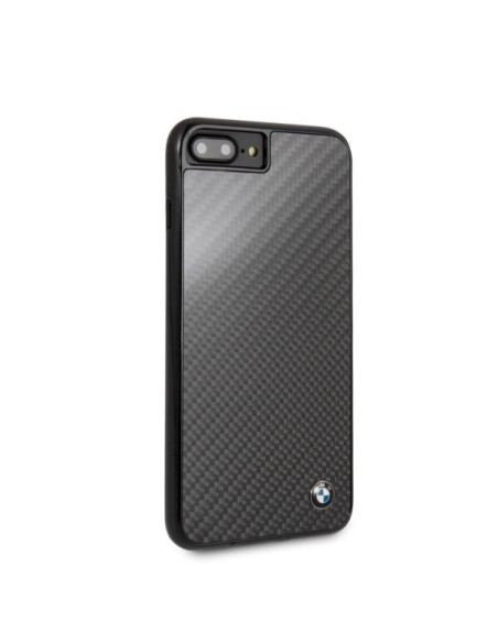 BMW BMHCI8LMBC iPhone 7/ 8 Plus kieto dėklo dėklas juodas/ juodas BMW BMHCI8LMBC iPhone 7/ 8 Plus kieto dėklo dėklas juodas/ juodas