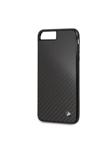 BMW BMHCI8LMBC iPhone 7/ 8 Plus kieto dėklo dėklas juodas/ juodas BMW BMHCI8LMBC iPhone 7/ 8 Plus kieto dėklo dėklas juodas/ juodas