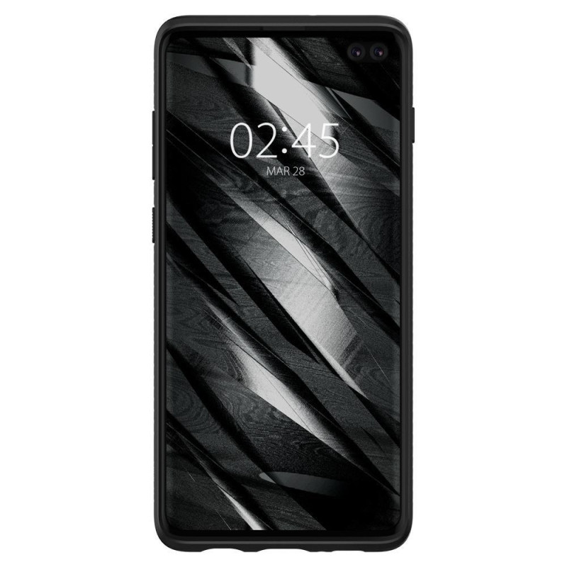 Spigen Liquid Air dėklas, skirtas Samsung Galaxy S10+ - matinė juoda