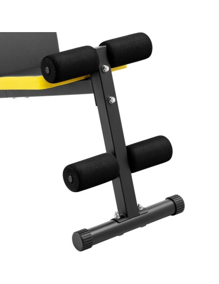 Treniruočių suoliukas krūtinės pratimams, rankoms, abs, bicepsams iki 100 kg