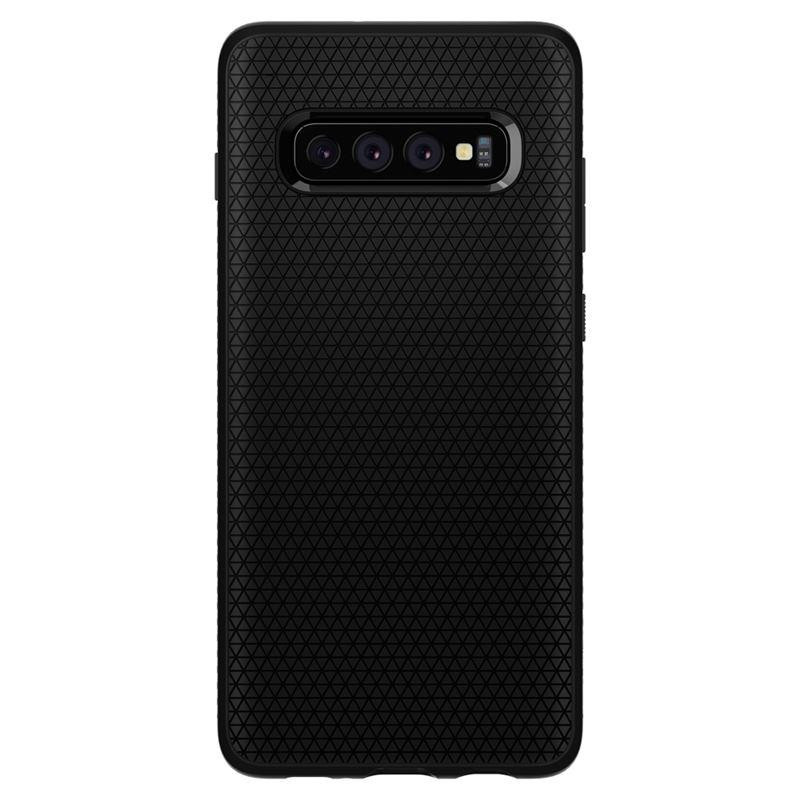 Spigen Liquid Air dėklas, skirtas Samsung Galaxy S10+ - matinė juoda