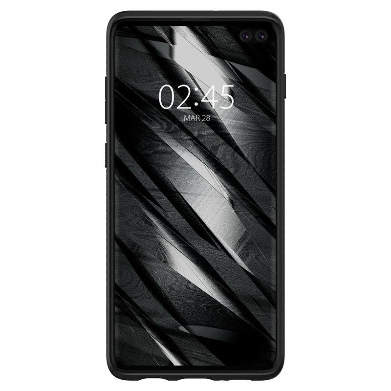 Spigen Liquid Air dėklas, skirtas Samsung Galaxy S10+ - matinė juoda