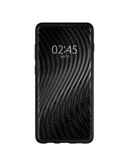 Spigen Rugged Armor dėklas, skirtas Samsung Galaxy S10 - matinė juoda Spigen Rugged Armor dėklas, skirtas Samsung Galaxy S10 - matinė juoda
