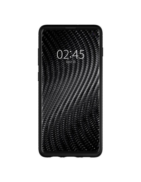 Spigen Rugged Armor dėklas, skirtas Samsung Galaxy S10 - matinė juoda Spigen Rugged Armor dėklas, skirtas Samsung Galaxy S10 - matinė juoda