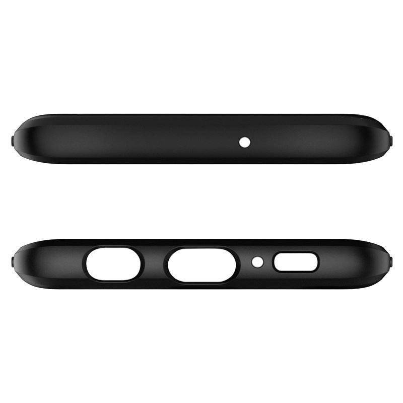Spigen Rugged Armor dėklas, skirtas Samsung Galaxy S10 - matinė juoda