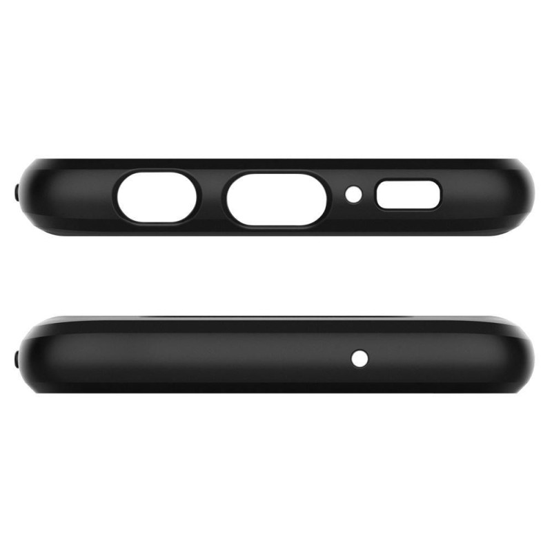 Spigen Rugged Armor dėklas, skirtas Samsung Galaxy S10E - matinė juoda