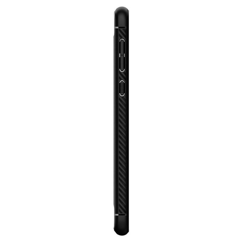 Spigen Rugged Armor dėklas, skirtas Samsung Galaxy S10E - matinė juoda