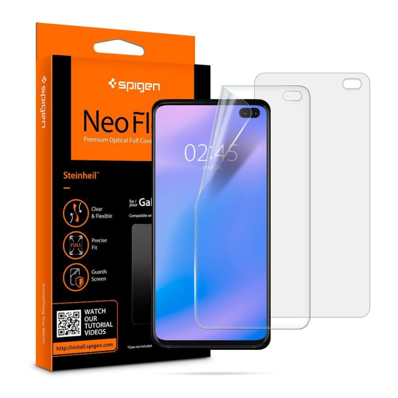 Spigen Neo Flex HD apsauginė folija, skirta Samsung Galaxy S10+