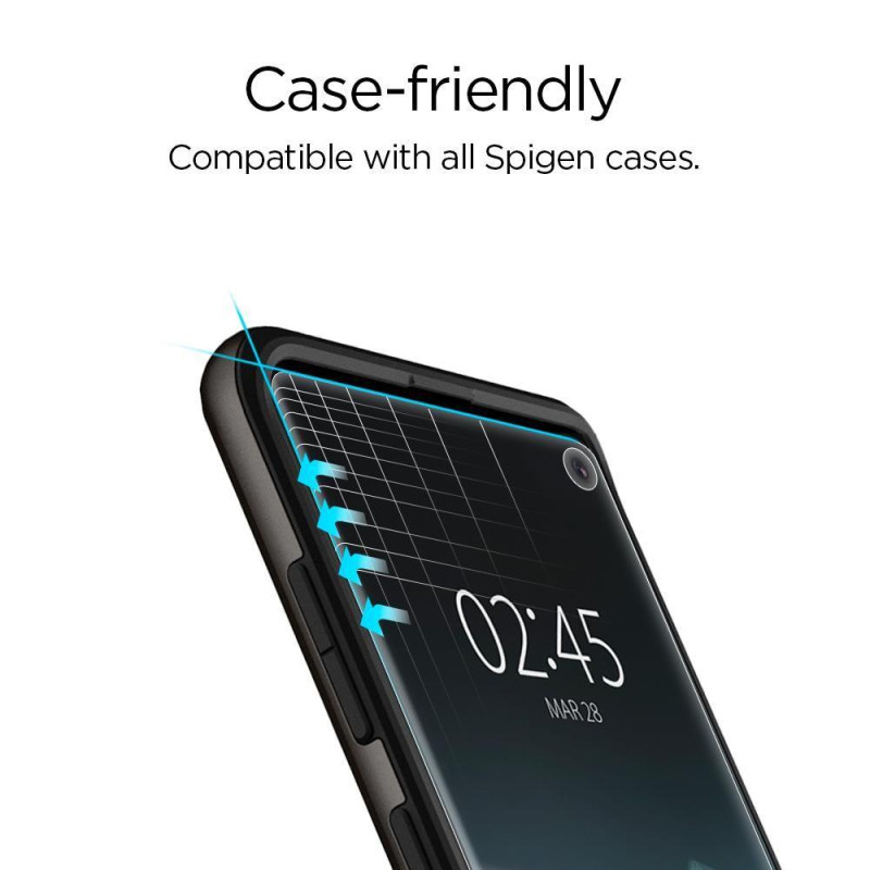 Spigen Neo Flex HD apsauginė folija, skirta Samsung Galaxy S10+