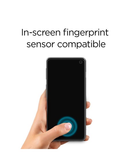 Spigen Neo Flex HD apsauginė folija, skirta Samsung Galaxy S10+ Spigen Neo Flex HD apsauginė folija, skirta Samsung Galaxy S10+