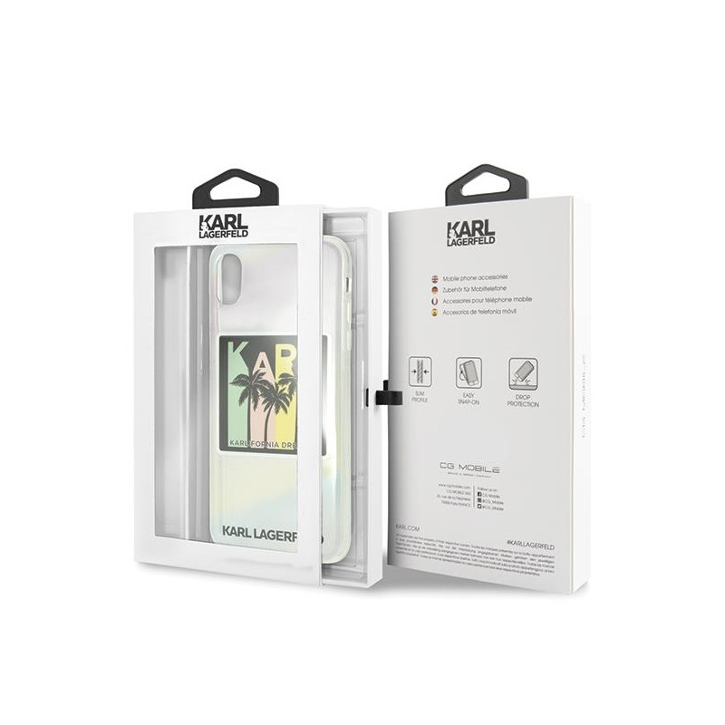 Karl Lagerfeld California Dreams dėklas, skirtas iPhone Xs Max