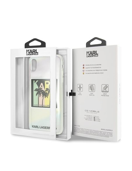 Karl Lagerfeld California Dreams dėklas, skirtas iPhone Xs Max Karl Lagerfeld California Dreams dėklas, skirtas iPhone Xs Max