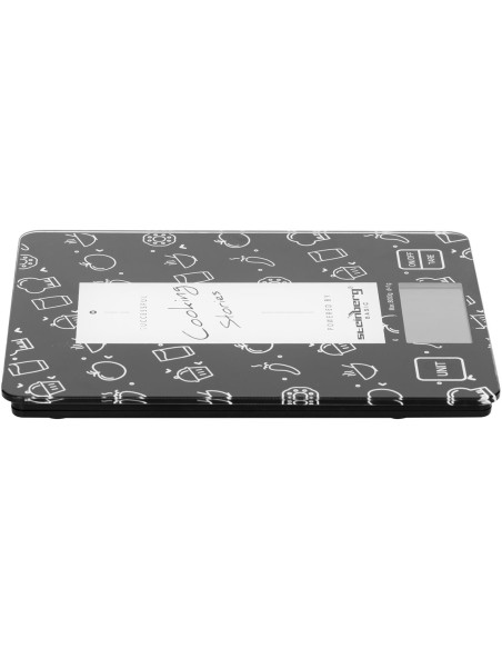 Elektroninės stalinės svarstyklės iš LCD stiklo 22 x 17 cm 8 kg / 1 g Elektroninės stalinės svarstyklės iš LCD stiklo 22 x 17 cm 8 kg / 1 g