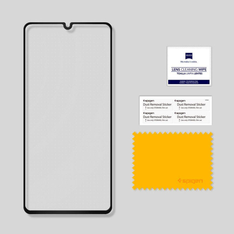 Spigen Glas.tR Plonas grūdintas stiklas, skirtas Huawei P30 Pro - juodas