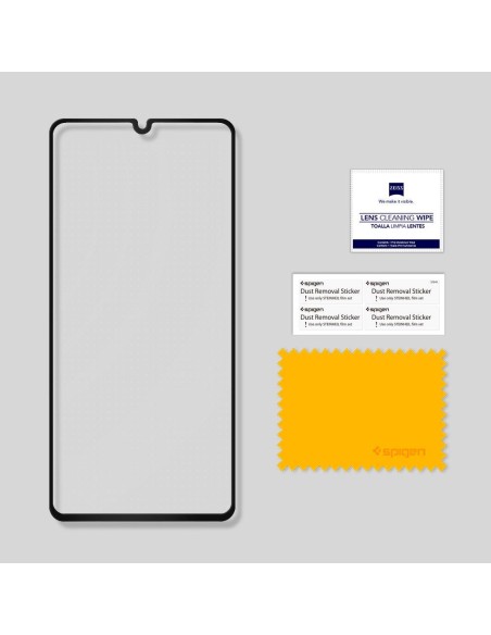 Spigen Glas.tR Plonas grūdintas stiklas, skirtas Huawei P30 Pro - juodas Spigen Glas.tR Plonas grūdintas stiklas, skirtas Huawei P30 Pro - juodas
