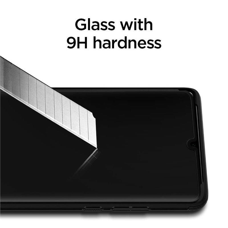 Spigen Glas.tR Plonas grūdintas stiklas, skirtas Huawei P30 Pro - juodas