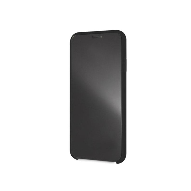 Ferrari Silicone Off Track dėklas iPhone Xs Max - juodas