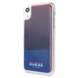Guess California Glow tamsiame dėkle, skirta iPhone Xr – raudona