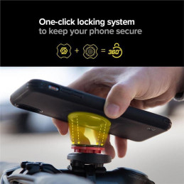 Spigen Gearlock MS100 dviračio vairo laikiklis - juodas