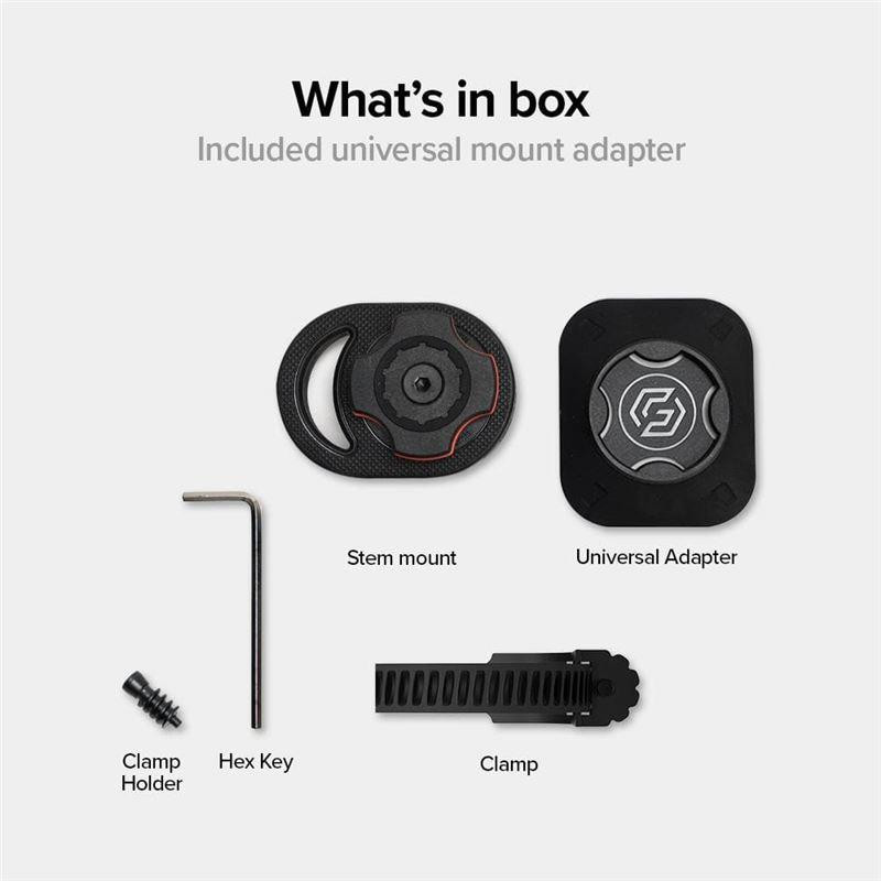 Spigen Gearlock MS100 dviračio vairo laikiklis - juodas
