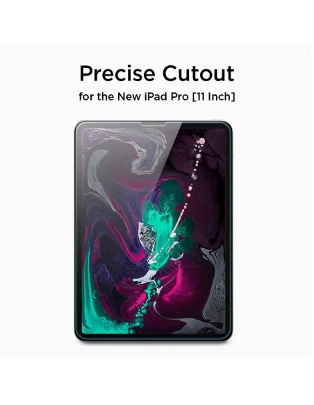 Spigen Glas.tR Plonas grūdintas stiklas, skirtas iPad Air 4/ 5 / iPad Pro 11& 39 & 39  Spigen Glas.tR Plonas grūdintas stiklas, skirtas iPad Air 4/ 5 / iPad Pro 11& 39 & 39