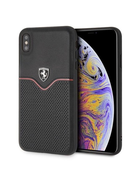 Ferrari Off Track Victory dėklas iPhone Xs Max - juodas Ferrari Off Track Victory dėklas iPhone Xs Max - juodas