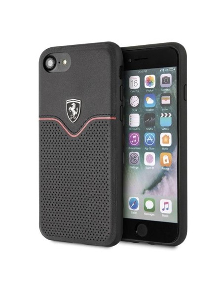 Ferrari Off Track Victory dėklas, skirtas iPhone 7 / 8 / SE 2020 / SE 2022 - juodas Ferrari Off Track Victory dėklas, skirtas iPhone 7 / 8 / SE 2020 / SE 2022 - juodas