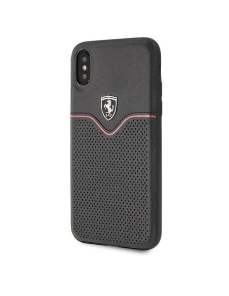 Ferrari Off Track Victory dėklas iPhone X / Xs - juodas Ferrari Off Track Victory dėklas iPhone X / Xs - juodas