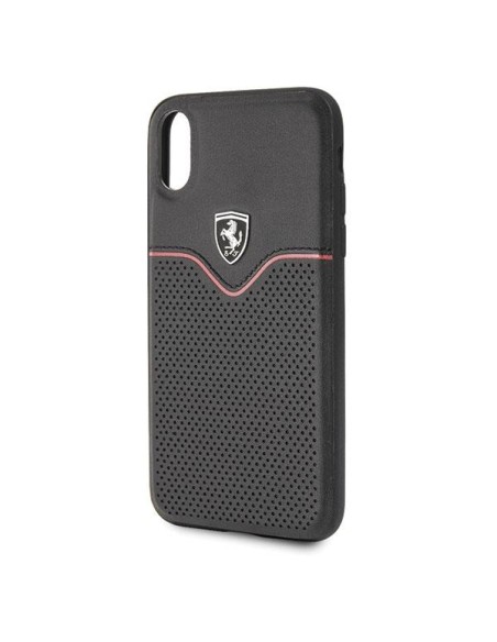 Ferrari Off Track Victory dėklas iPhone X / Xs - juodas Ferrari Off Track Victory dėklas iPhone X / Xs - juodas