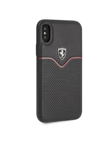Ferrari Off Track Victory dėklas iPhone X / Xs - juodas Ferrari Off Track Victory dėklas iPhone X / Xs - juodas