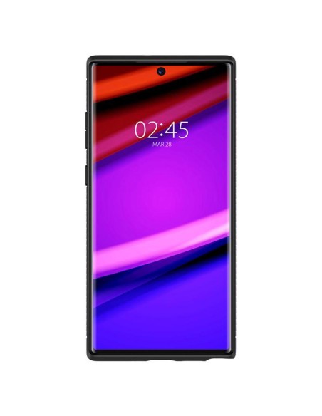 Spigen Rugged Armor dėklas, skirtas Samsung Galaxy Note 10+ - matinė juoda