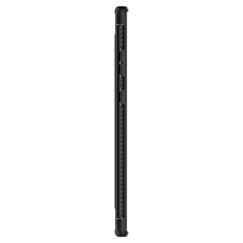 Spigen Rugged Armor dėklas, skirtas Samsung Galaxy Note 10+ - matinė juoda
