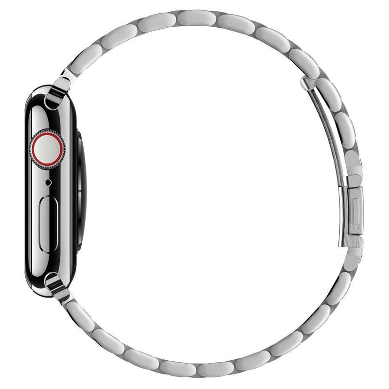 Spigen Modern Fit apyrankė, skirta Apple Watch 4/ 5/ 6/ 7/ 8/ 9/ SE/ Ultra (42/ 44/ 45/ 49 mm) – sidabrinė Spigen Modern Fit apyrankė, skirta Apple Watch 4/ 5/ 6/ 7/ 8/ 9/ SE/ Ultra (42/ 44/ 45/ 49 mm) – sidabrinė
