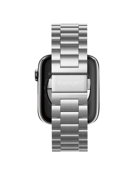 Spigen Modern Fit apyrankė, skirta Apple Watch 4/ 5/ 6/ 7/ 8/ 9/ SE/ Ultra (42/ 44/ 45/ 49 mm) – sidabrinė Spigen Modern Fit apyrankė, skirta Apple Watch 4/ 5/ 6/ 7/ 8/ 9/ SE/ Ultra (42/ 44/ 45/ 49 mm) – sidabrinė