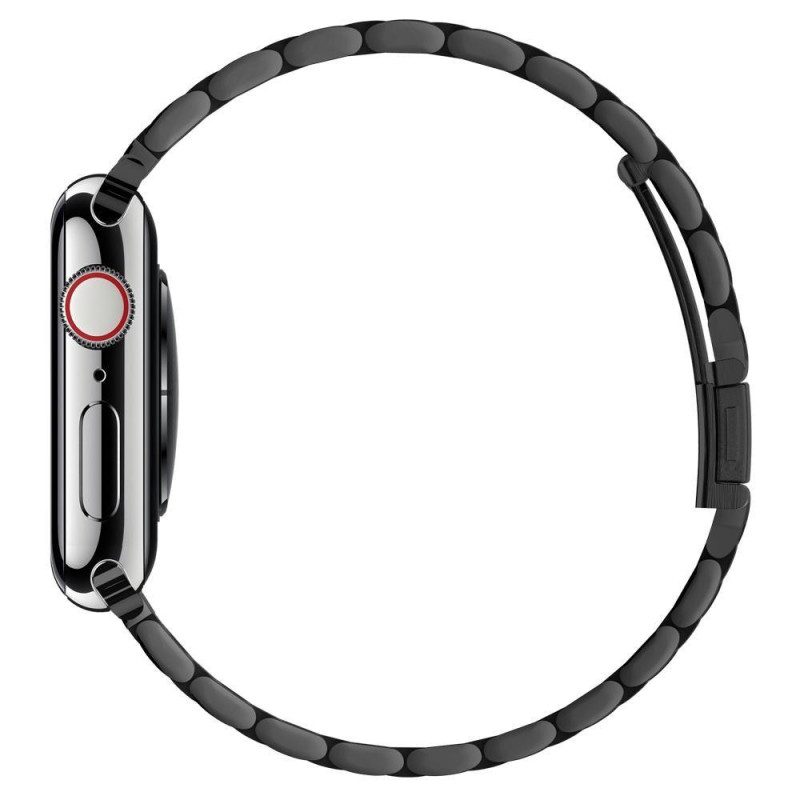 Spigen Modern Fit apyrankė, skirta Apple Watch 4/ 5/ 6/ 7/ 8/ SE/ Ultra (42/ 44/ 45/ 49 mm) – juoda