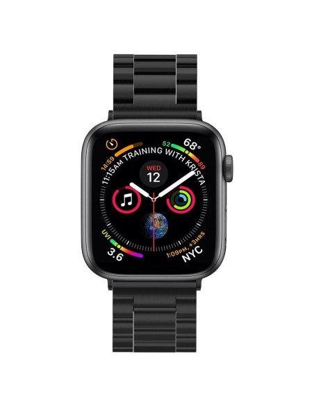 Spigen Modern Fit apyrankė, skirta Apple Watch 4/ 5/ 6/ 7/ 8/ SE/ Ultra (42/ 44/ 45/ 49 mm) – juoda Spigen Modern Fit apyrankė, skirta Apple Watch 4/ 5/ 6/ 7/ 8/ SE/ Ultra (42/ 44/ 45/ 49 mm) – juoda