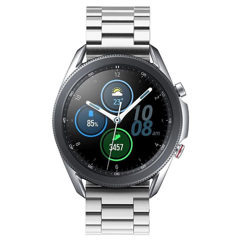 Spigen Modern Fit apyrankė Samsung Galaxy Watch 46mm – sidabrinė