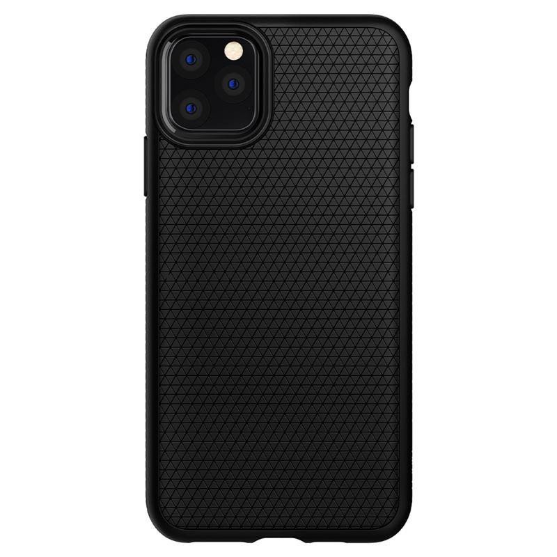 Spigen Liquid Air dėklas, skirtas iPhone 11 Pro - matinė juoda Spigen Liquid Air dėklas, skirtas iPhone 11 Pro - matinė juoda