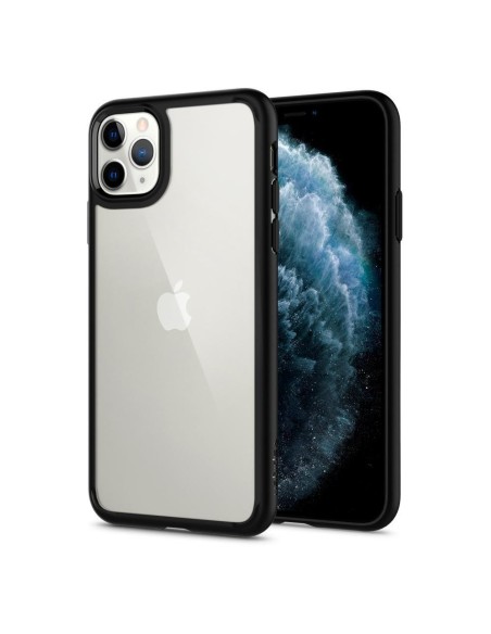 Spigen Ultra Hybrid dėklas iPhone 11 Pro - matinės juodos spalvos