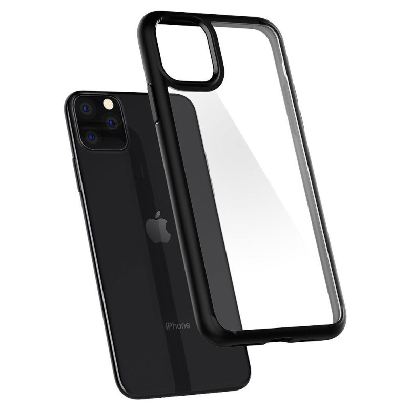 Spigen Ultra Hybrid dėklas iPhone 11 Pro - matinės juodos spalvos