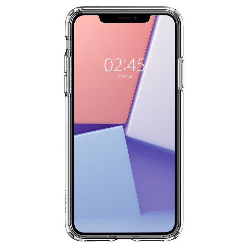 Spigen Liquid Crystal dėklas iPhone 11 - skaidrus