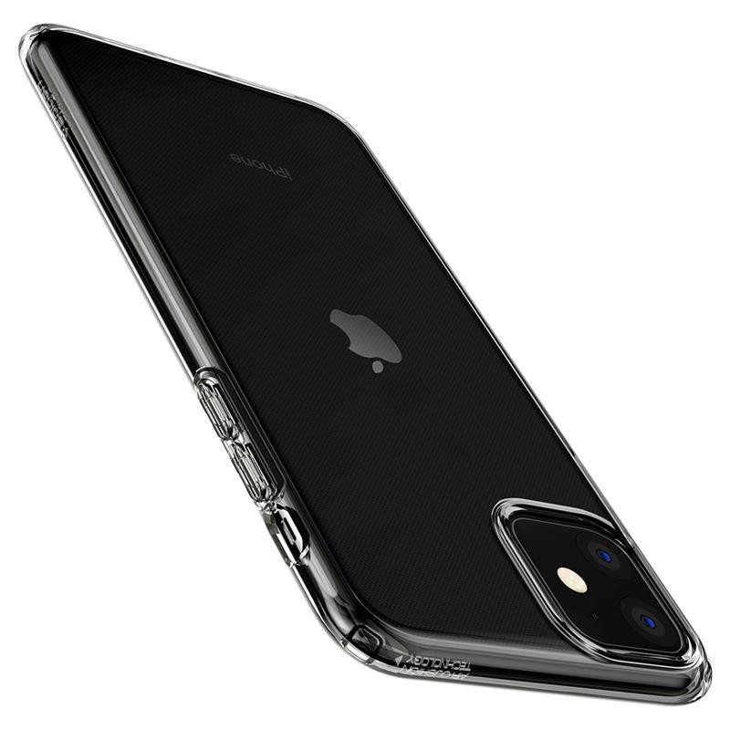 Spigen Liquid Crystal dėklas iPhone 11 - skaidrus